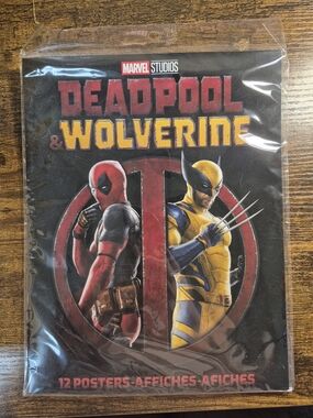 Marvel Deadpool & Wolverine 12‑Poster Set – New/Sealed